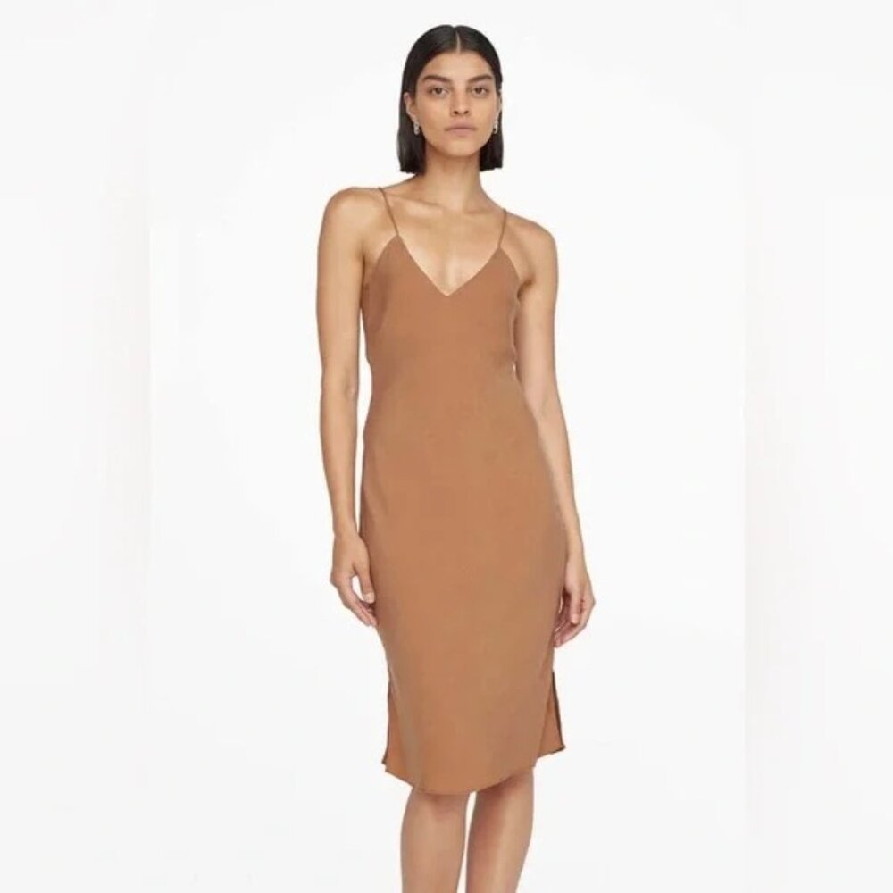 Anine Bing Bay Dress in Camel NWT